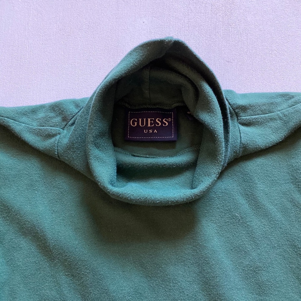 Emerald Guess (?) turtleneck